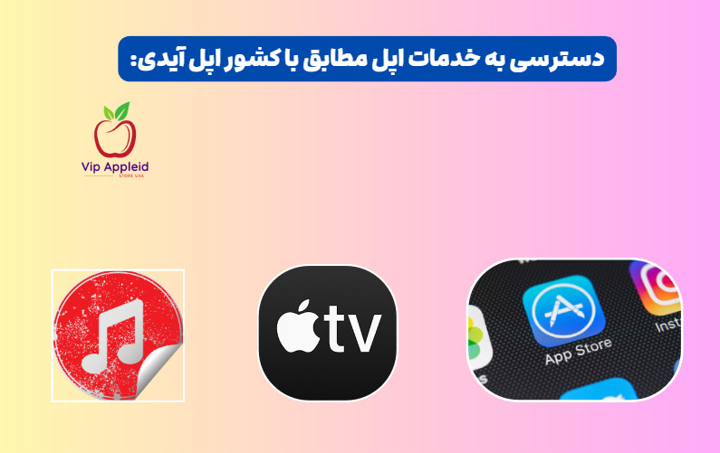 بهترین ریجن اپل آیدی و انتخاب مناسب برای کاربران ایرانی 2 دسترسی به خدمات اپل مطابق با کشور اپل آیدی